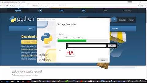 Installing Python 3.6.1 on Windows 10