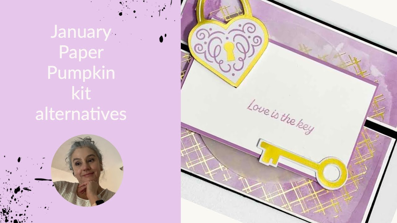 January Paper Pumpkin kit alternatives - YouTube