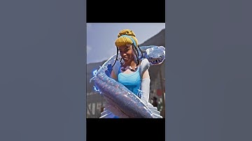 Cinderella Facing Insane Animality #shorts #mk1 #gaming