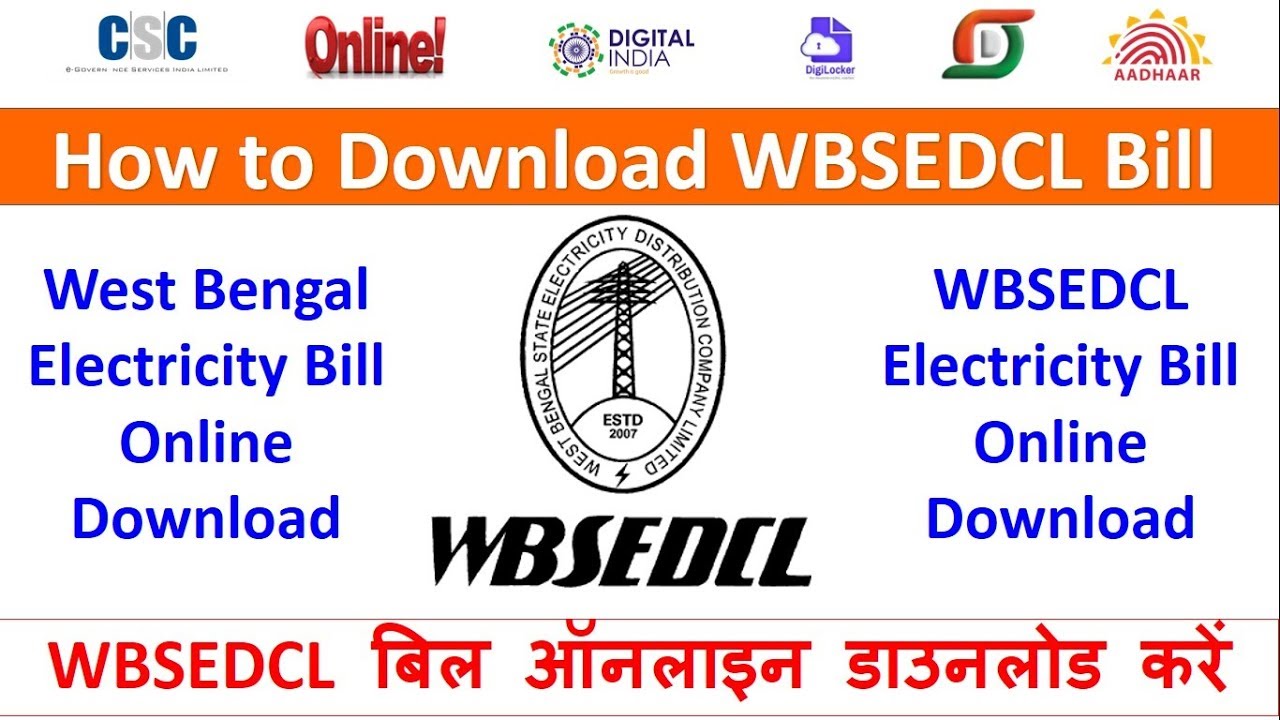 Wbsedcl Unit Rate Chart 2018