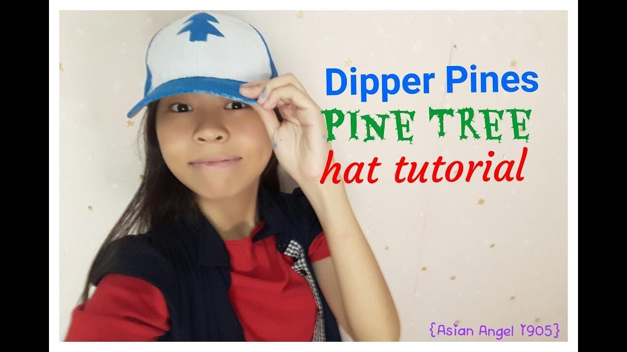 Dipper Pines Pine Tree Hat Tutorial Angel Youtube - roblox dipper hat