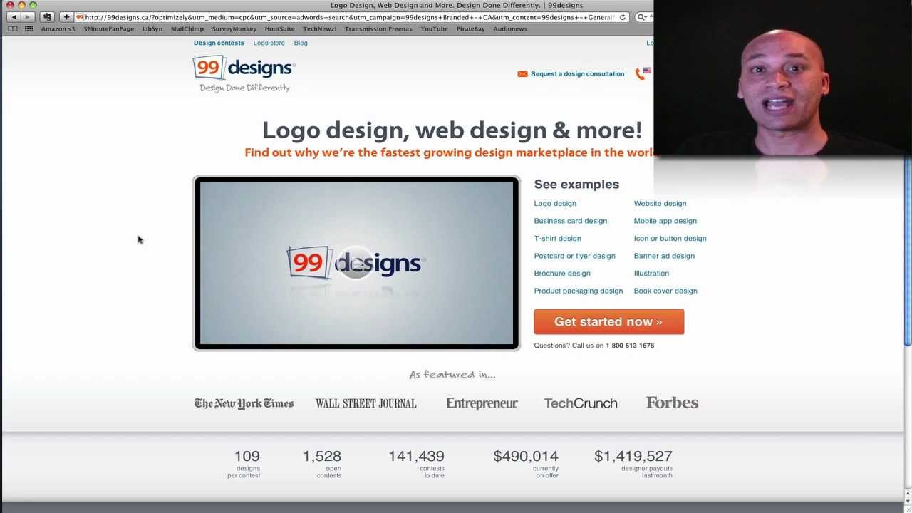 Outsource Your Graphic Design With 99 Designs - YouTube