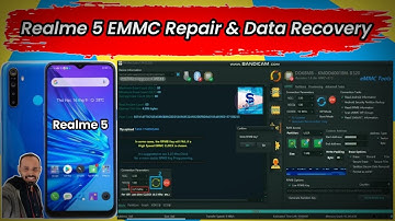 Realme 5 EMMC Repair in F64 Box | Realme 5 Data Recovery | Realme 5 Hangbon logo Fix 
