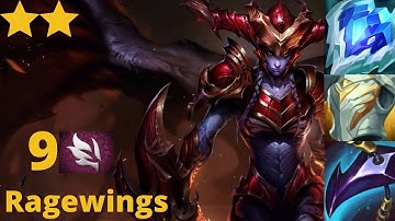 9 Ragewings with shyvana equipped frozen heart ,gargoyle stoneplate , dragons claw