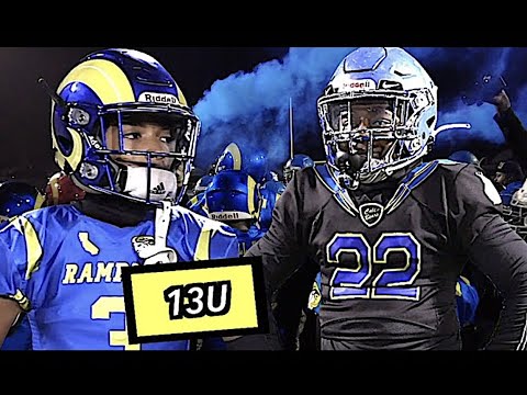 Los Angeles Rampage v Cali Bears | King Conference 13U 🔥🔥  Super Bowl | Action Packed Highlight Mix