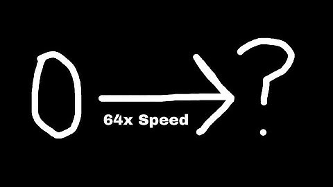 Numbers 0 to N E V E R [Part 1 of 2] 64x speed Terminusfinity cycle but it