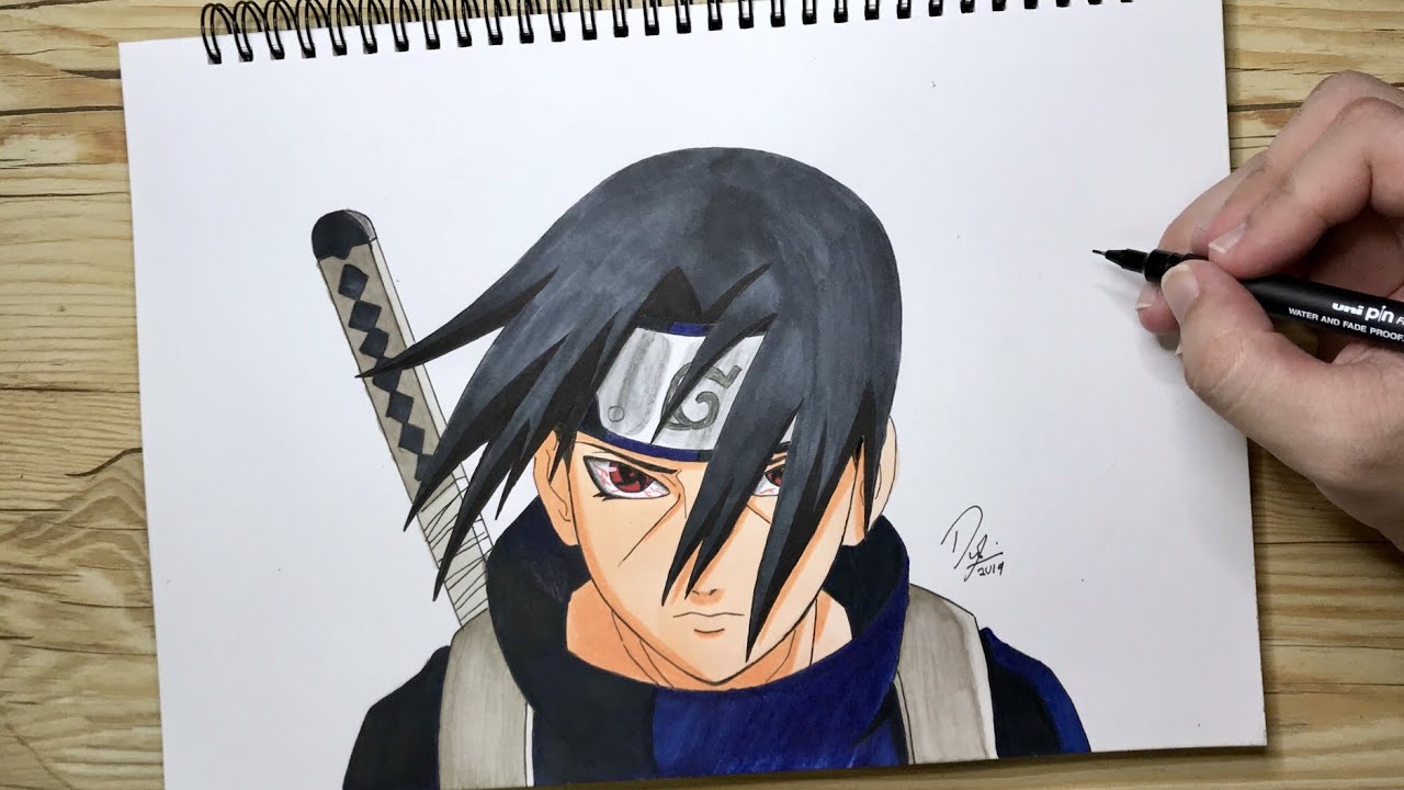 Itachi Uchiha (Naruto) – Drawing Mat