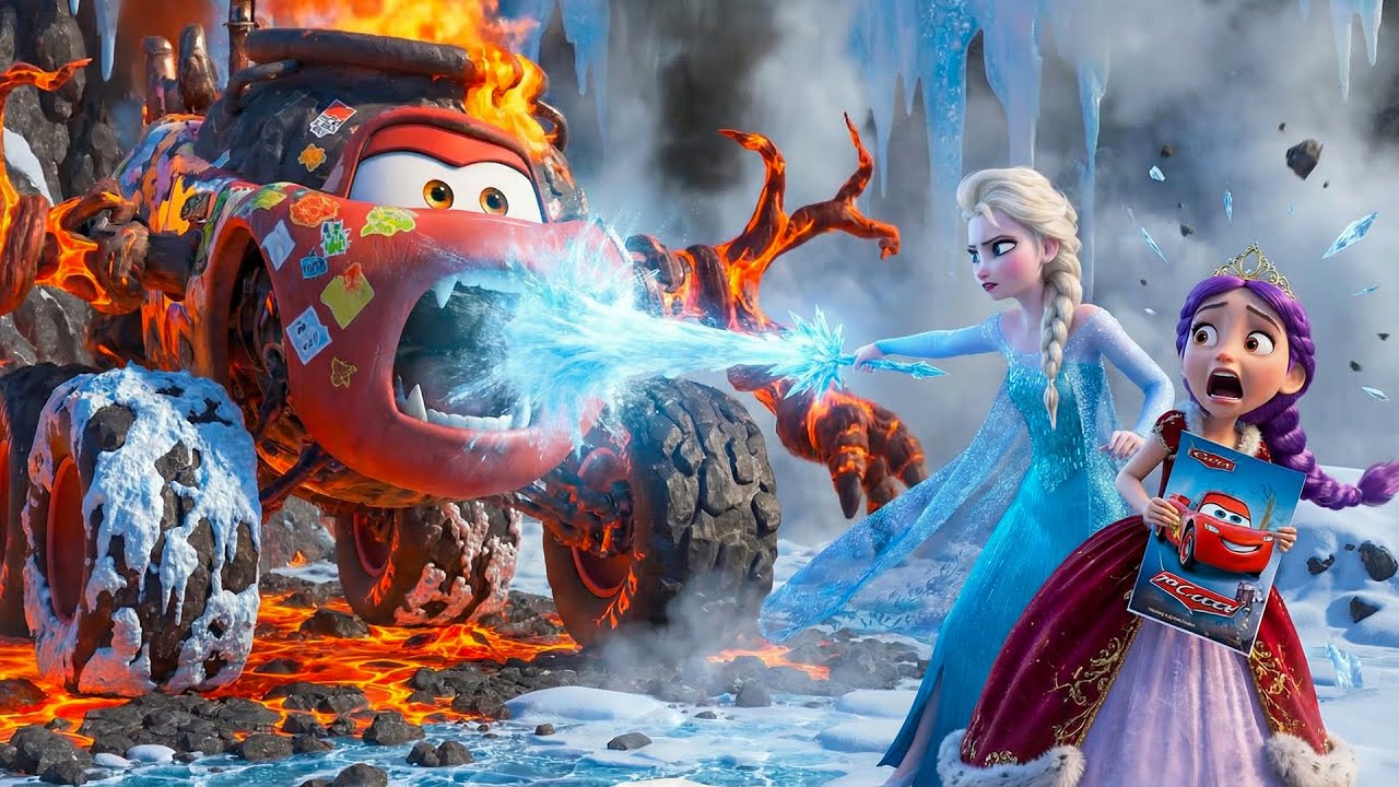 🚗⚡ ️ Elsa Rescues Rumi From Jinu’s Conspiracy To Transform Lightning ...