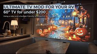 Ultimate RV Big Screen TV Hack