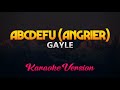GAYLE - abcdefu (angrier) (Karaoke/Instrumental)