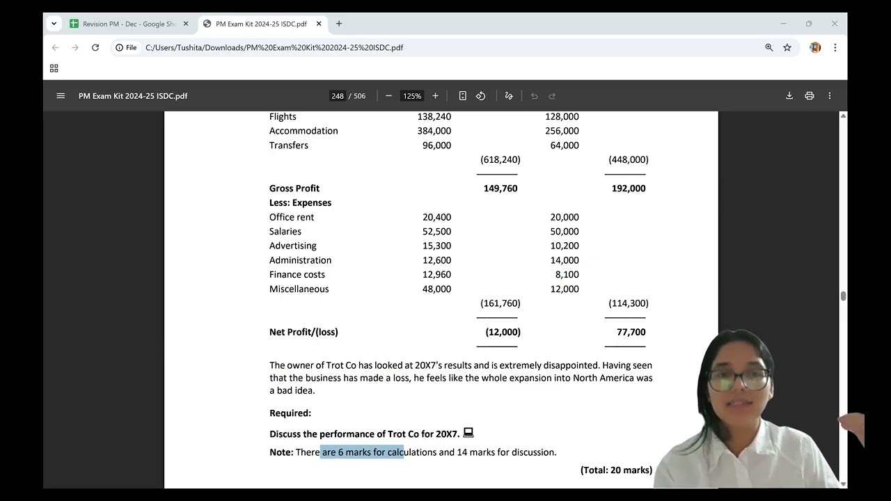 ACCA PM | Trot Co | March/June 2023 Past Paper Debrief | Tushita