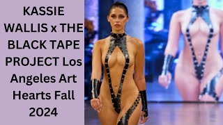 KASSIE WALLIS x THE BLACK TAPE PROJECT Los Angeles Art Hearts Fall 2024 - Black Tape Chic