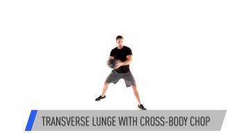 Brain Training - Transverse Lunge with Cross-Body Chop | 24 Hour Fitness