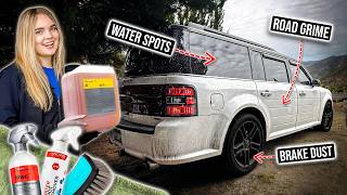Washing a Filthy Ford Flex while Answering Your Questions