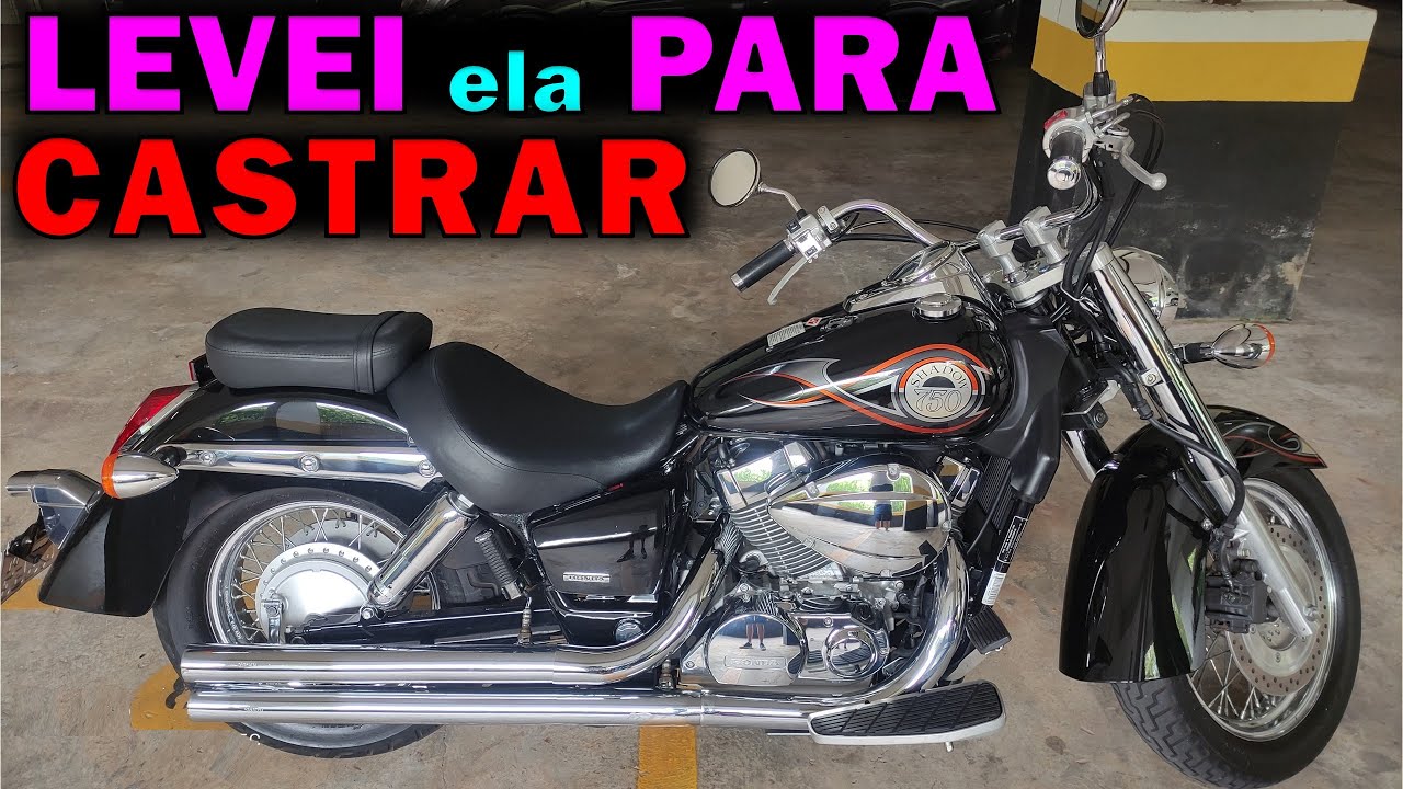 SHADOW VT 750 AERO / Troca do Escapamento / Atualização