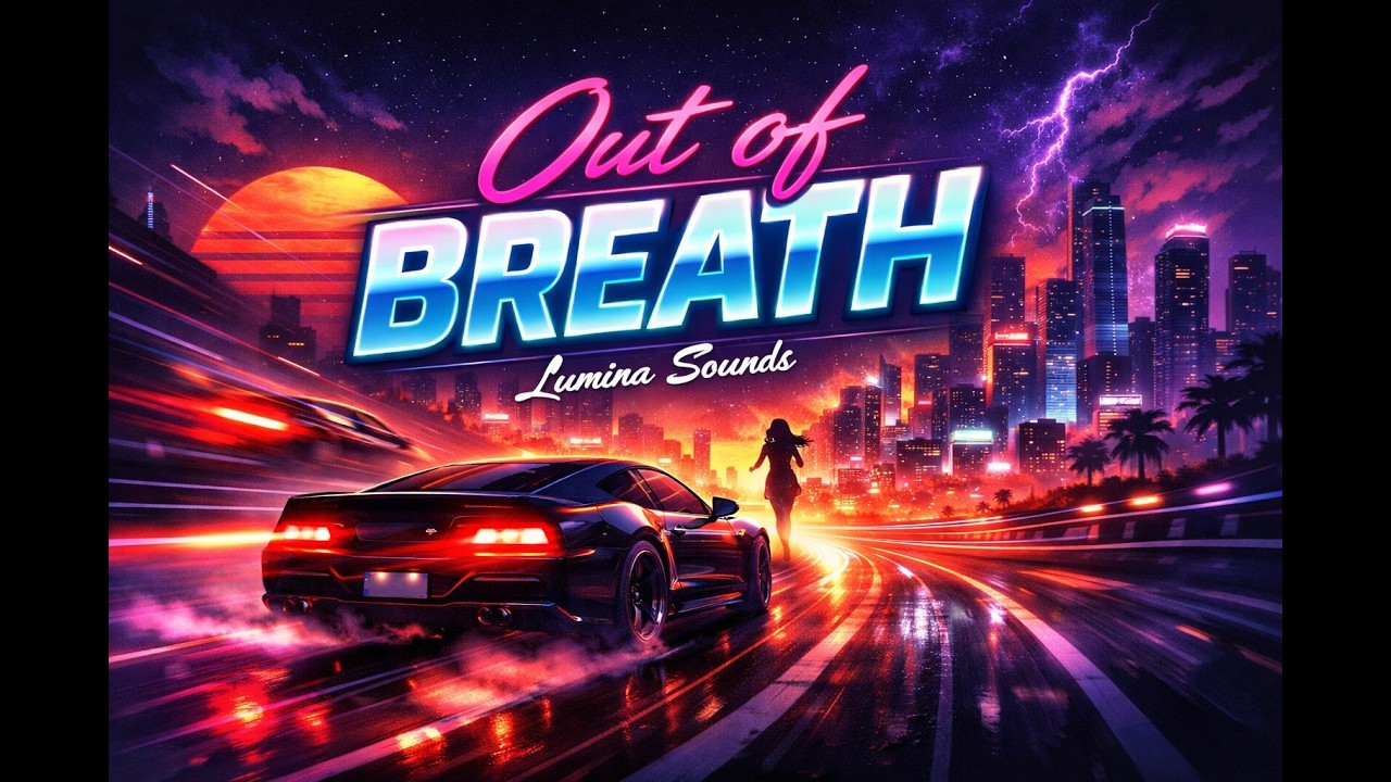 Lumina Sounds - Out of Breath (Official 4K Visualizer) | 132 BPM Electro