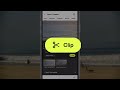 How to use Clips to crop, zoom, and share your waves