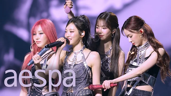 [4K] aespa 에스파 :: Hold on tight :: aespa fancam PARALLEL LINE - ENCORE 250315