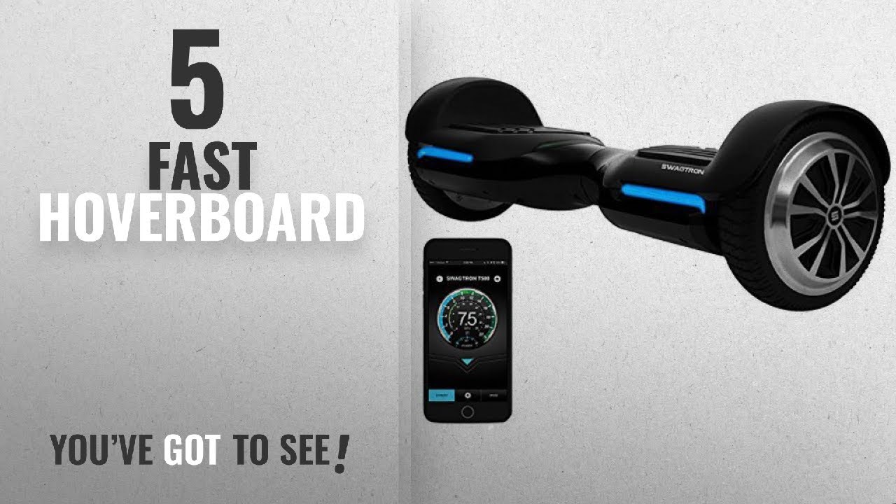 swagtron swagboard vibe t580 hoverboard with bluetooth speakers