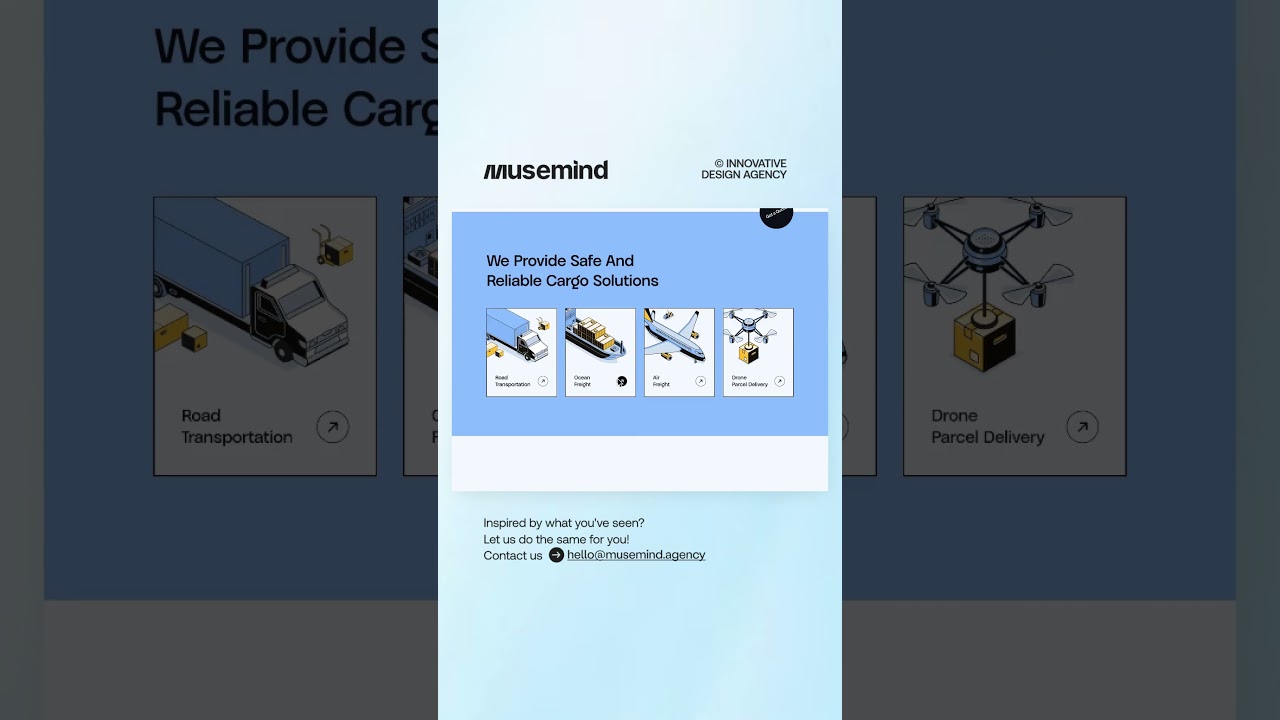 Want a logistics website that builds trust? We did! 
