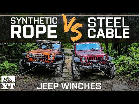 The Best Winch Line For Your Jeep Wrangler - Steel Cable vs Synthetic Line