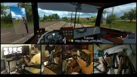 [DIY] Steering Wheel Set - ETS2 - Arduino Leonardo