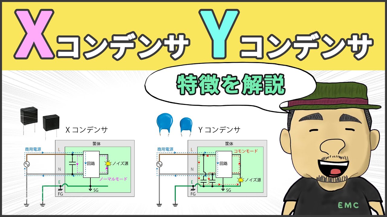 Noise Countermeasures] X Capacitors and Y Capacitors: What You