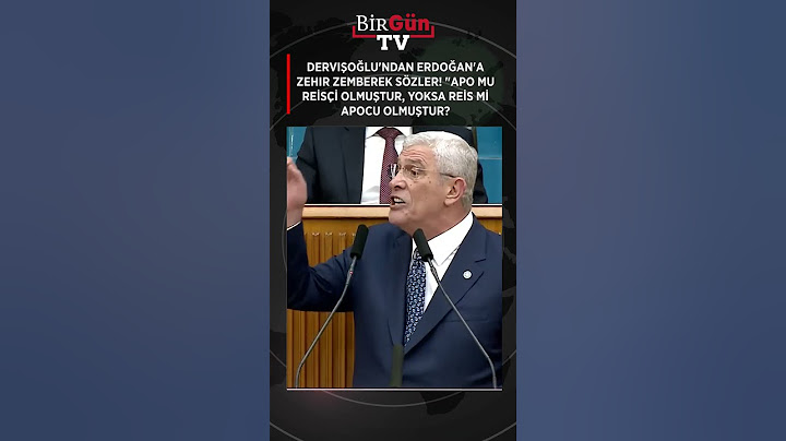 Dervişoğlu's venomous words to Erdoğan! "DID APO BECOME A TAYYIPIST OR DID TAYYIP BECOME APOIST?