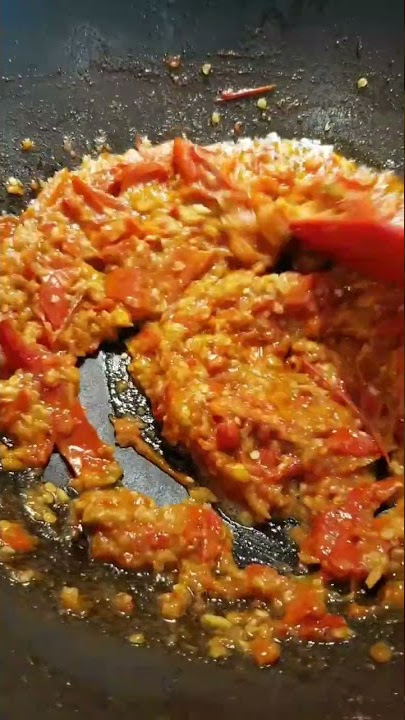 Sambal Balado (Padangnese Indonesian Chili Sauce).