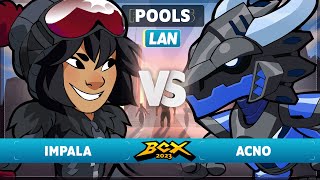 Impala vs Acno - Pools - Brawlhalla World Championship 2023 - LAN 1v1