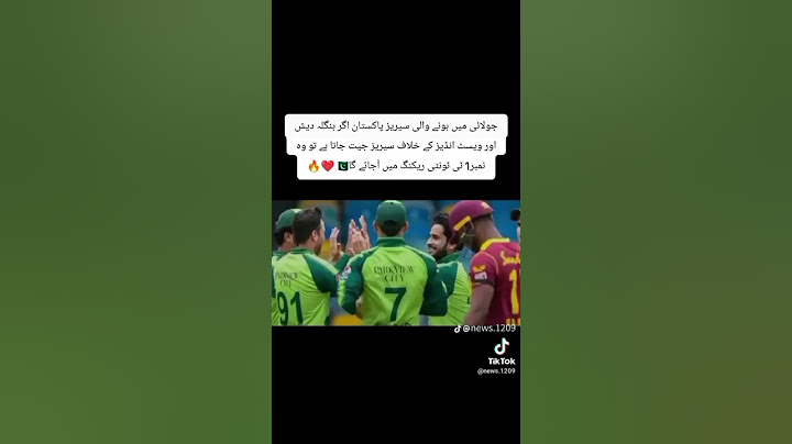 Pakistan win the series against Bangladesh and West Indies number one team t20