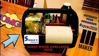 Sumos Projects Scrap Wood Challenge 2020 | How to Make a Custom Tote #spswc2020