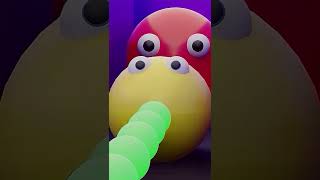 Pacman AI Portal in Blender #shorts