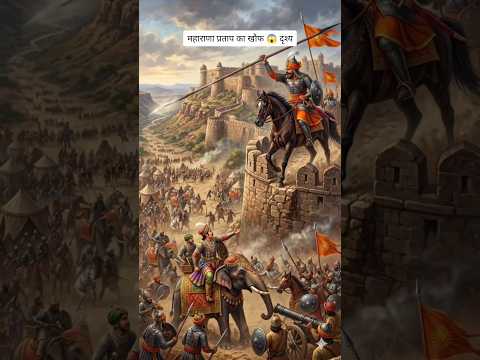 जिसने जंगल में रहकर भी आत्मसम्मान नहीं छोड़ा, वो थे महाराणा प्रताप – मेवाड़ का अमर शेर! 🦁🇮🇳 #Mewad