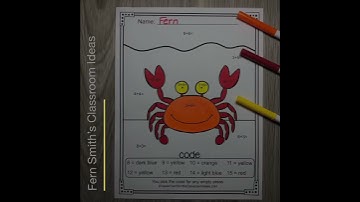 Ocean Color By Number Addition and Subtraction Bundle