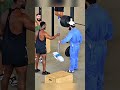 Elite Powerlifter Anatoly humiliates a group of clowns with the helicopter squat, it's too easy