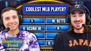 MLB Family Feud (we polled 1,500 baseball fans...)