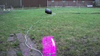 HHO implosion versus HHO+coldvapor mixed explosion