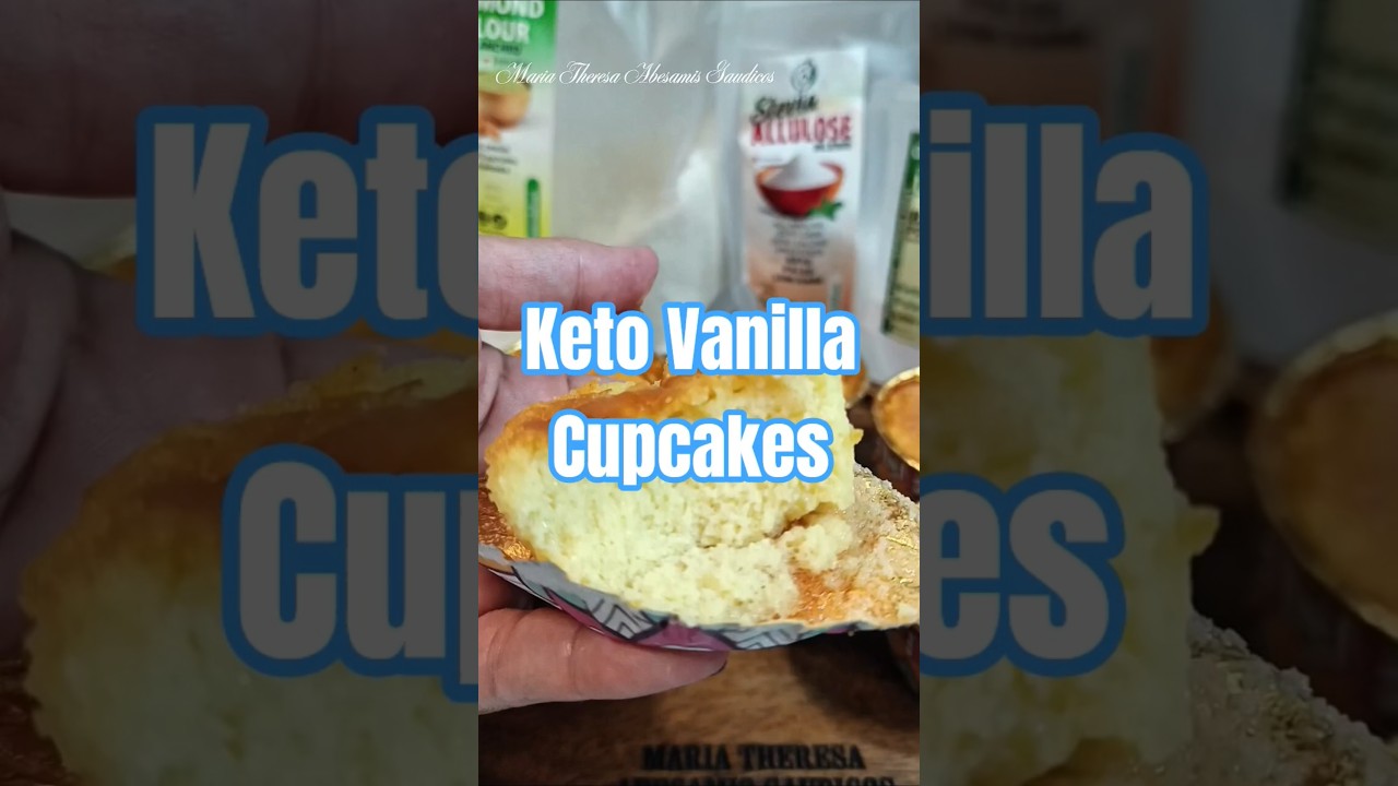 Keto Vanilla Cup Cakes 