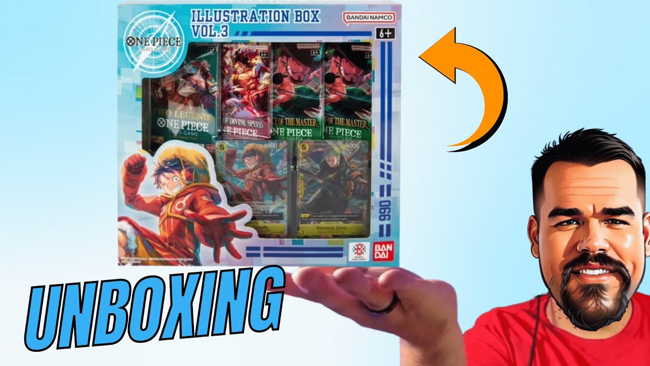 Unboxing One Piece Illustration Box Volume 3 - YouTube