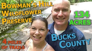 Bowman's Hill Wildflower Preserve | First Time Visiting this 134 Acre Bucks County Wonderland