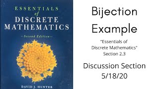 Bijection Example