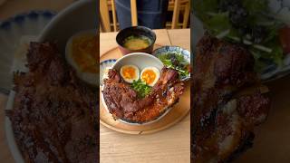 【極厚角煮】約300gのデカ盛り角煮丼！Giant Meat! Stewed Pork Bowl ネオ和食居酒屋 君に会いたくなるから 横浜グルメ Japanese Izakaya