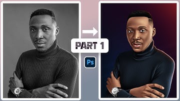 Cartoon Portrait | Photoshop | PART 1
