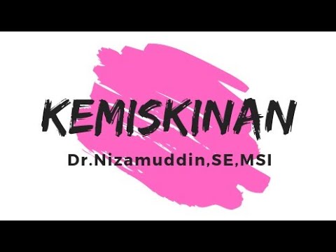 Video: Apa itu kemiskinan komikal?