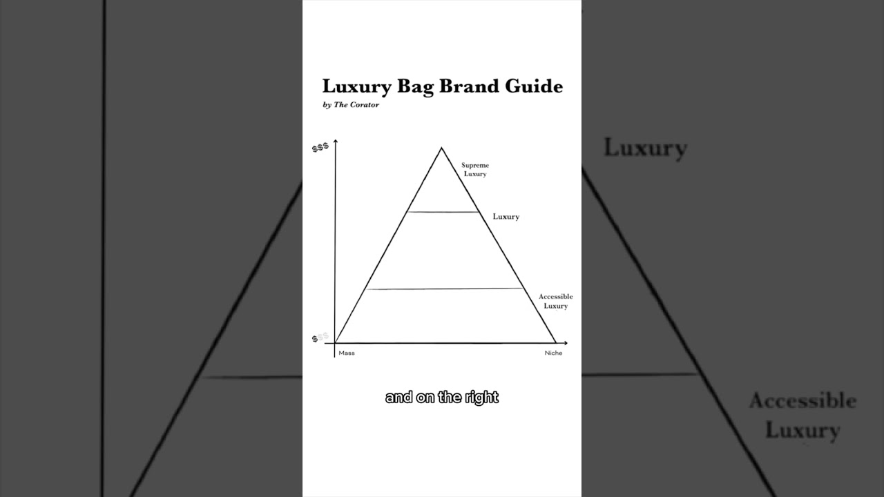 Ranking ALL luxury bag brands from low to ULTRA luxury #luxury #fashion  #bags #brands 