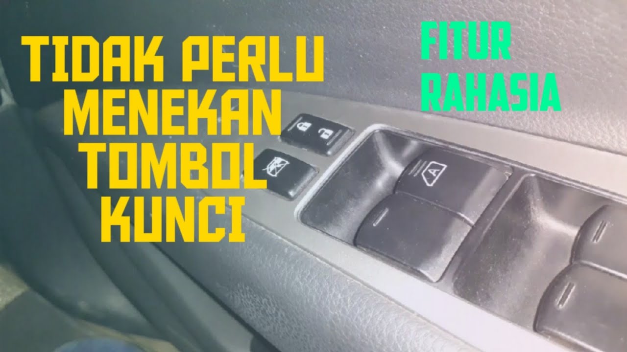 Cara mengaktifkan dan menonaktifkan auto lock pada Nissan All New Grand