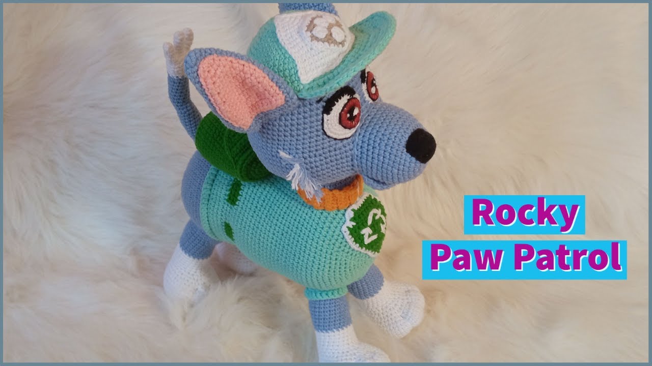 Rocky (Patrula căţeluşilor):  Partea 2  - capul/ Rocky ( Paw Patrol) - the head