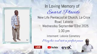 In loving Memory of Edward Placide