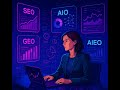 The New Search Frontier: SEO, AIO, AEO, GEO & AIEO—How to Measure and Start Right blog text.
